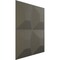 Ekena Millwork 19 5/8in. W x 19 5/8in. H Foster EnduraWall Decorative 3D Wall Panel Covers 2.67 Sq. Ft. WP20X20FOISG - alternate 4